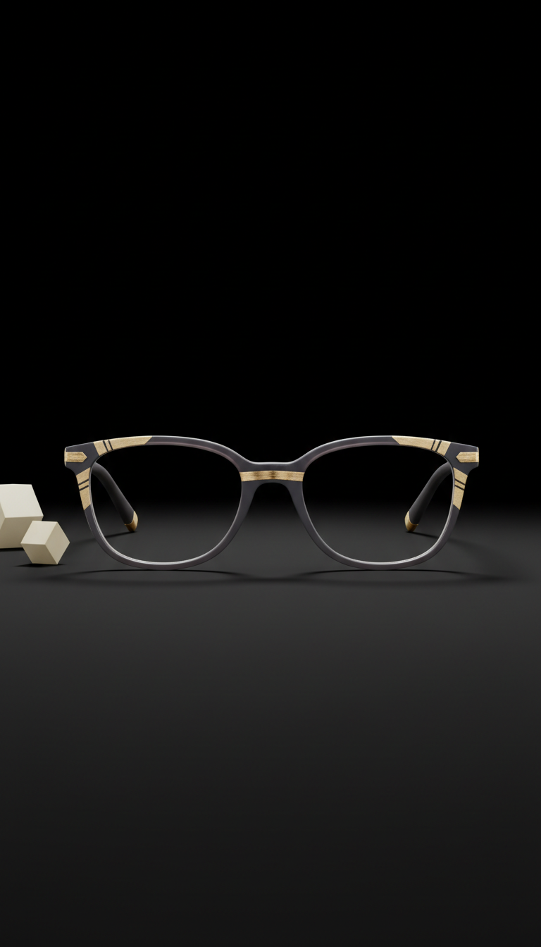 Italian Acetate Oversized Square Sunglasses